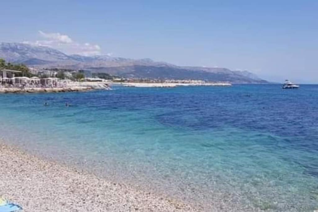 Bright And Colourful Apartment Luce -Sandy Beach Split Eksteriør billede